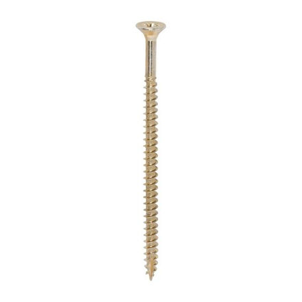 Picture of TIMCO CLASSIC COUNTERSUNK SCREW PZ2 YELLOW 5.0 X 90MM (100 PACK)