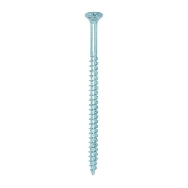 Picture of TIMCO SOLO COUNTERSUNK WOODSCREW PZ2 ZINC 5.0 X 90MM (100 PACK)