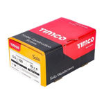 Picture of TIMCO SOLO COUNTERSUNK WOODSCREW PZ2 ZINC 5.0 X 100MM (100 PACK)