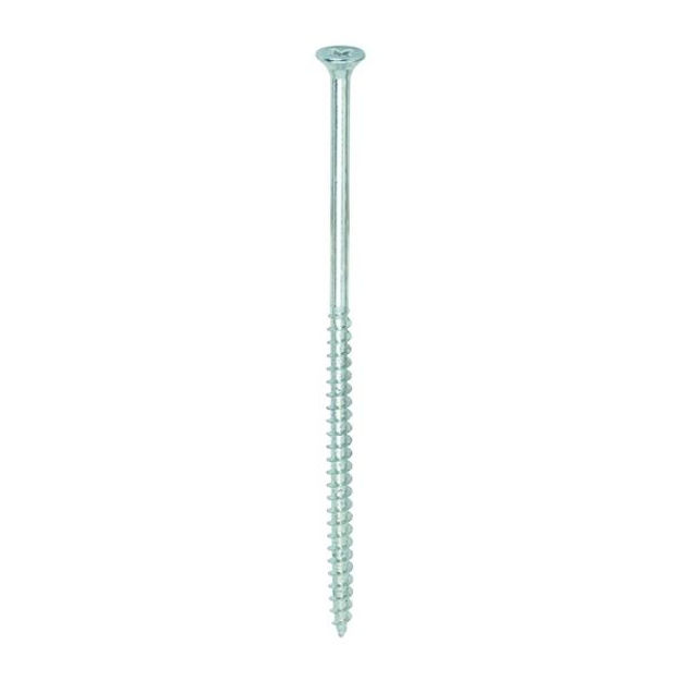 Picture of TIMCO SOLO COUNTERSUNK WOODSCREW PZ2 ZINC 5.0 X 120MM (100 PACK)