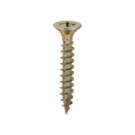 Picture of TIMCO CLASSIC COUNTERSUNK SCREW PZ3 YELLOW 6.0 X 40MM (200 PACK)
