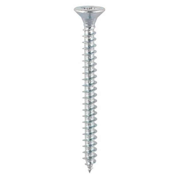 Picture of TIMCO SOLO COUNTERSUNK WOODSCREW PZ3 ZINC 6.0 X 50MM (200 PACK)