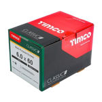 Picture of TIMCO CLASSIC COUNTERSUNK SCREW PZ3 YELLOW 6.0 X 60MM (200 PACK)
