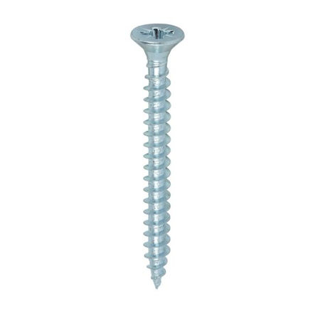 Picture of TIMCO SOLO COUNTERSUNK WOODSCREW PZ3 ZINC 6.0 X 60MM (200 PACK)