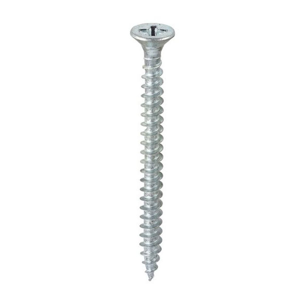 Picture of TIMCO SOLO COUNTERSUNK WOODSCREW PZ3 ZINC 6.0 X 70MM (200 PACK)