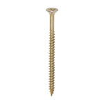 Picture of TIMCO CLASSIC COUNTERSUNK SCREW PZ3 YELLOW 6.0 X 90MM (100 PACK)