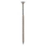 Picture of TIMCO SOLO COUNTERSUNK WOODSCREW PZ3 ZINC 6.0 X 100MM (100 PACK)