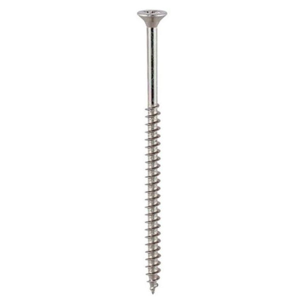 Picture of TIMCO SOLO COUNTERSUNK WOODSCREW PZ3 ZINC 6.0 X 100MM (100 PACK)