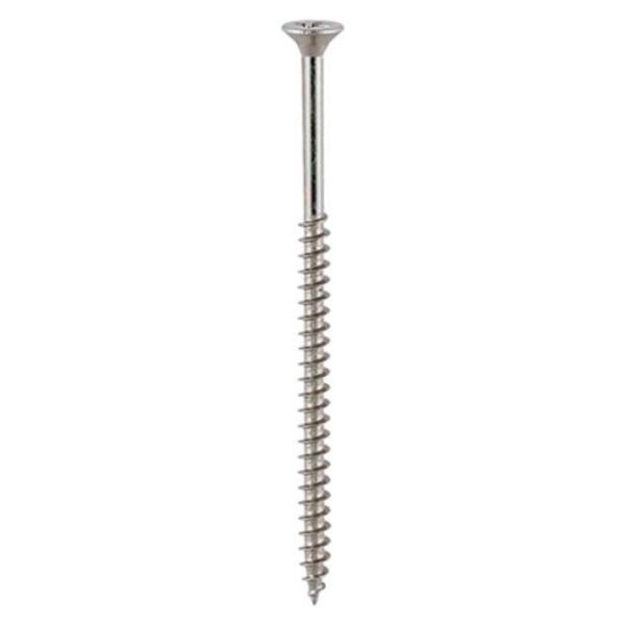 Picture of TIMCO SOLO COUNTERSUNK WOODSCREW PZ3 ZINC 6.0 X 150MM (100 PACK)