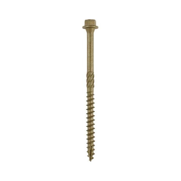 Picture of TIMCO TIMBER SCREW EXTERIOR HEX FLANGE HEAD 6.7 X 75MM