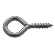 Picture of 30 X 3MM ZP STEEL SCREW EYES (PACK OF 4)