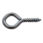 Picture of 75 X 18MM ZP STEEL SCREW EYES (PACK OF 2)