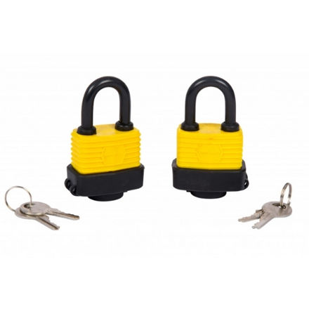 Picture of BLUESPOT 2 PCE 40MM WEATHER RESISTANT PADLOCKS KEYED ALIKE
