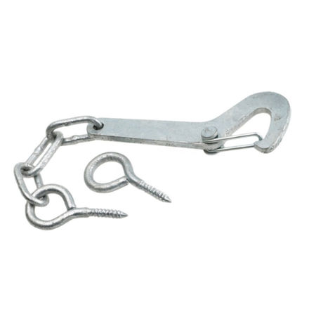 Picture of 4204002 152MM(6"")GALV SAFETY GATE HOOK&EYE