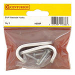 Picture of SAA FLAT PATTERN ROBE HOOKS (PACK OF 2)