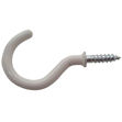 Picture of 38MM WHITE PVC SHOULDERED CUP HOOK (PACK OF 5)