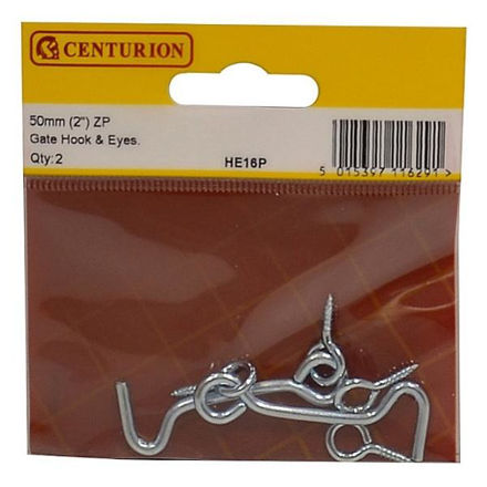 Picture of 50MM (2") ZP GATE HOOK & EYES (PACK OF 2)