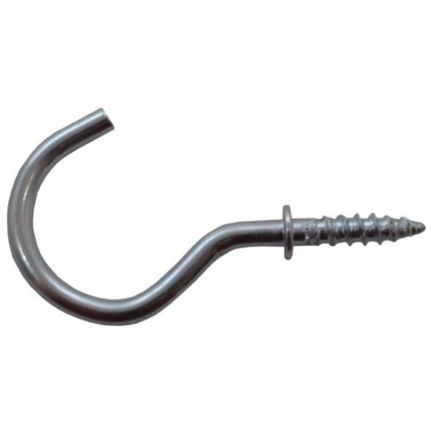 Picture of 32MM ZP SHOULDERED CUP HOOKS (PACK OF 5)