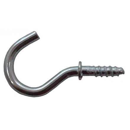 Picture of 19MM ZP SHOULDERED CUP HOOKS (PACK OF 5)