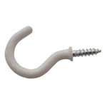 Picture of 32MM WHITE PVC SHOULDERED CUP HOOKS (PACK OF 5)