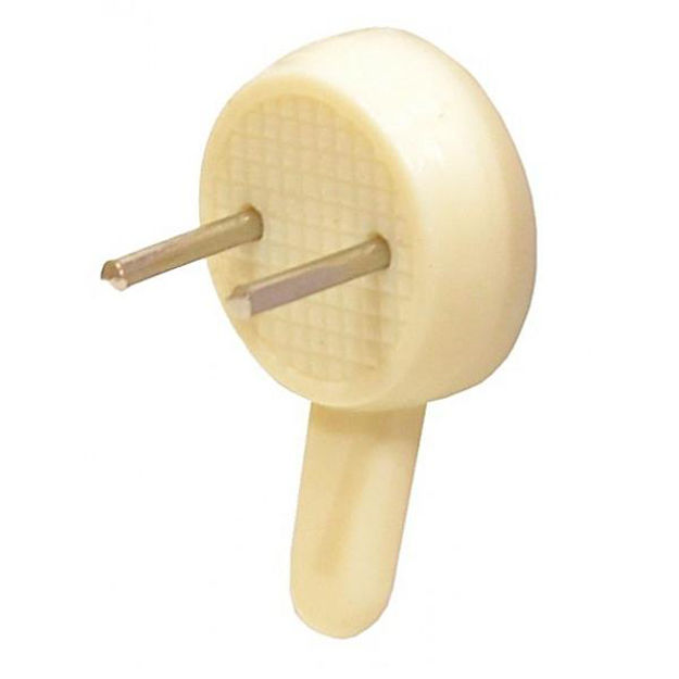 Picture of 22MM PLASTIC HARD WALL PICTURE HOOKS (PACK OF 4)