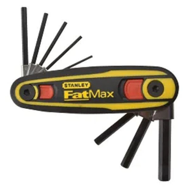 Picture of STANLEY 8PC FATMAX LOCKING HEX KEY SET MM 1.5,2,2.5,3,4,5,6,8