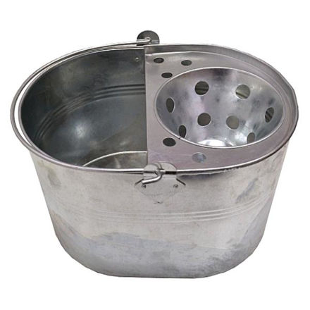 Picture of BUCKET - MOP AND WRINGER - GALVANISED - 12 LITRE