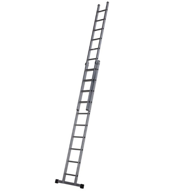 Picture of YOUNGMAN T200 2 SECTION LADDER 3.08-5.11M