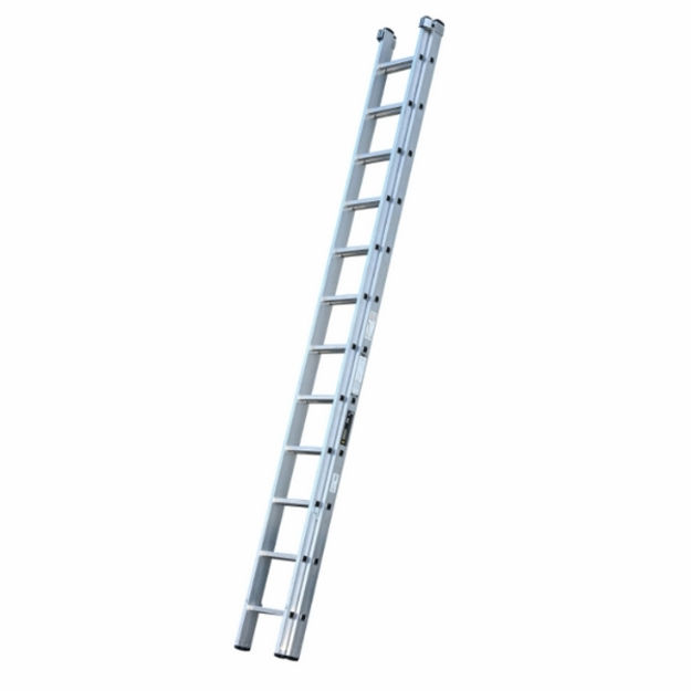 Picture of YOUNGMAN T200 2 SECTION LADDER 3.66-6.27M