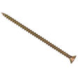 Picture of FORGEFIX CHIPBOARD COUNTERSUNK SCREWS POZIDRIV PZ2 ZINC YELLOW PASSIVATED 4 X 50MM (200 PACK)