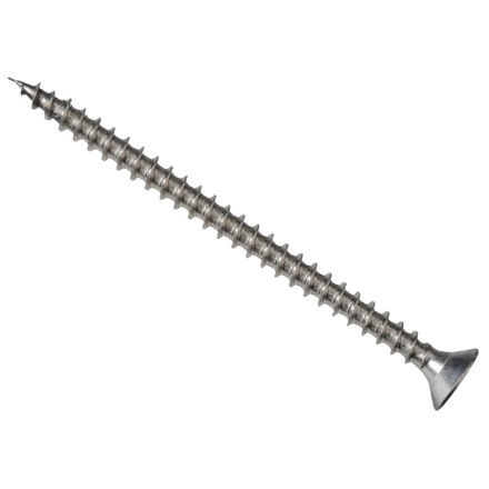 Picture of FORGEFIX A2 STAINLESS STEEL POZIDRIV PZ2 COUNTERSUNK SCREWS 5 X 50MM (200 PACK)