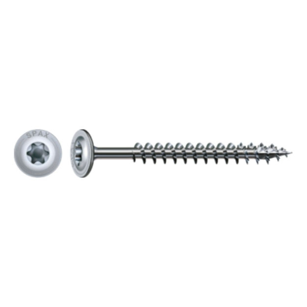 Picture of SPAX WIROX T-STAR PLUS WASHER HEAD SCREW 8MM X 100MM