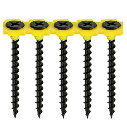 Picture of TIMCO COLLATED DRYWALL COARSE THREAD BUGLE HEAD SCREWS 3.5 X 32MM (1000 PACK)