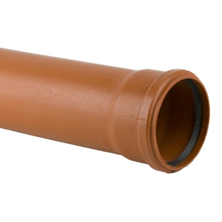 Picture of 6606 160MM SINGLE SOCKET DRAIN PIPE 6M