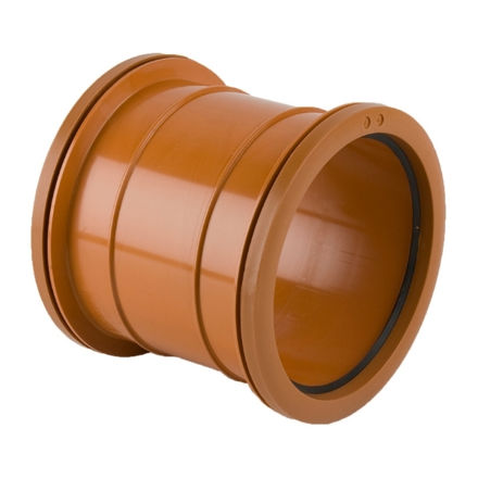 Picture of 7001/S 160MM DOUBLE SOCKET PVC COUPLER