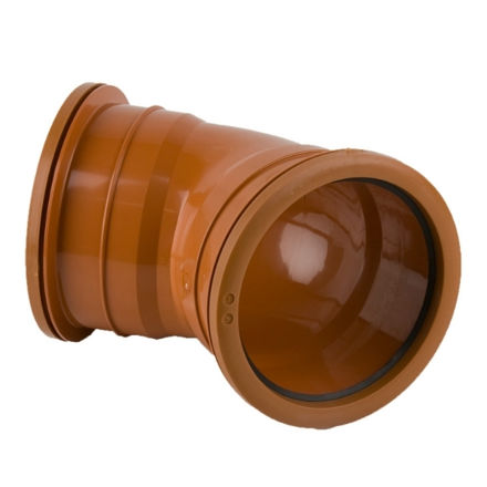 Picture of 6041 160MM 45 DEG DOUBLE SOCKET BEND