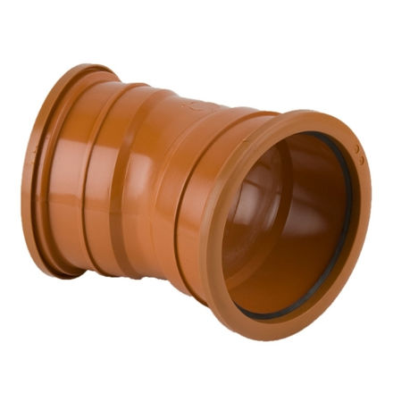Picture of 6051 160MM 22.5 DEG DOUBLE SOCKET BEND