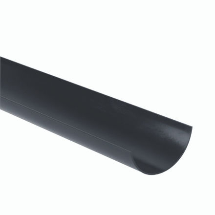 Picture of BR42 112MM ROUNDSTYLE GUTTER 4M ANTHRACITE GREY
