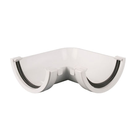 Picture of BR48 112MM 90 DEG GUTTER ANGLE ARCTIC
WHITE
