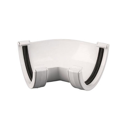 Picture of BR48/120 112MM 120 DEG GUTTER ANGLE ARCTIC
WHITE
