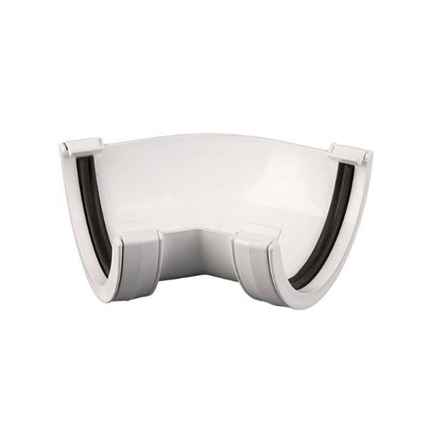 Picture of BR48/120 112MM 120 DEG GUTTER ANGLE ARCTIC
WHITE

