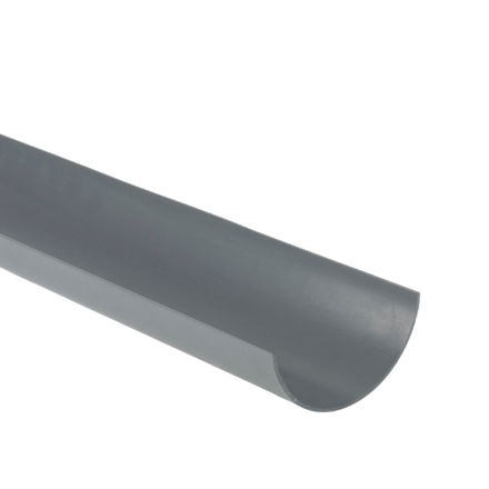 Picture of BR42 112MM ROUNDSTYLE GUTTER 4M GREY