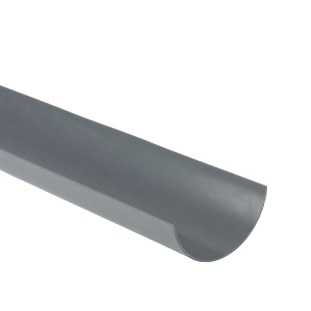 Picture of BR42 112MM ROUNDSTYLE GUTTER 4M GREY