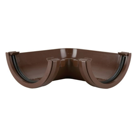 Picture of BR48 112MM 90 DEG GUTTER ANGLE BROWN