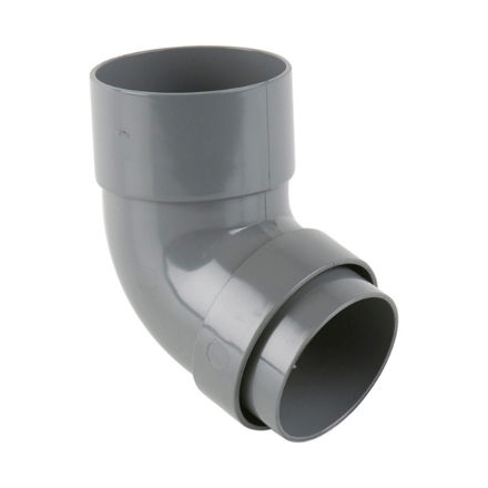 Picture of BR208 68MM 92.5 DEG DOWNPIPE BEND GREY