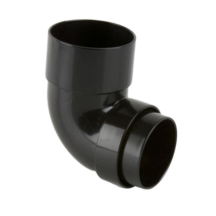 Picture of BR208 68MM 92.5 DEG DOWNPIPE BEND BLACK