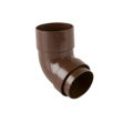 Picture of BR209 68MM 112.5 DEG DOWNPIPE BEND BROWN