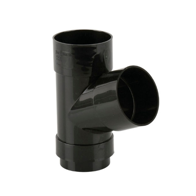 Picture of BR218 68MM 112.5 DEG DOWNPIPE BRANCH BLACK