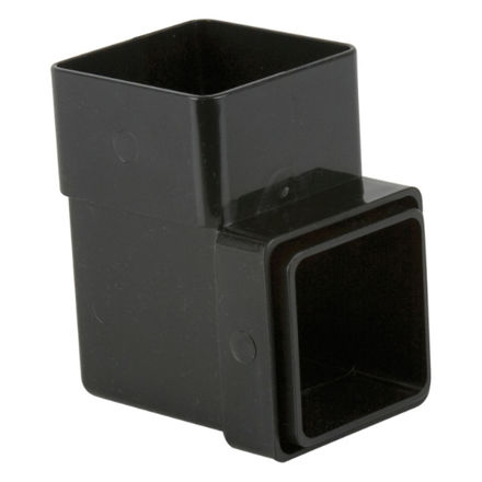 Picture of BR508 65MM SQUARE 92.5 DEG DOWNPIPE BEND
BLACK
