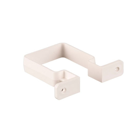 Picture of BR507 65MM SQUARE DOWNPIPE BRACKET WHITE